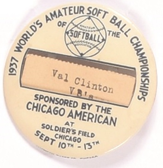 Softball 1937 Chicago World Champion