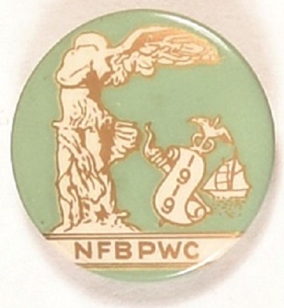 NFBPWC Business Women Clipback Celluloid