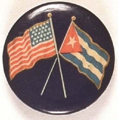 Spanish-American War US and Cuban Flags
