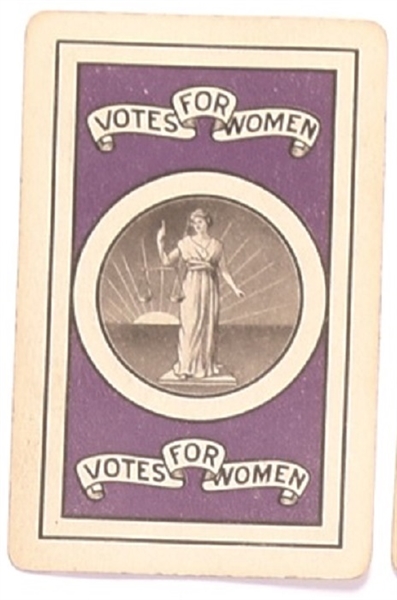 Suffrage Playing Card, Jack of Diamonds