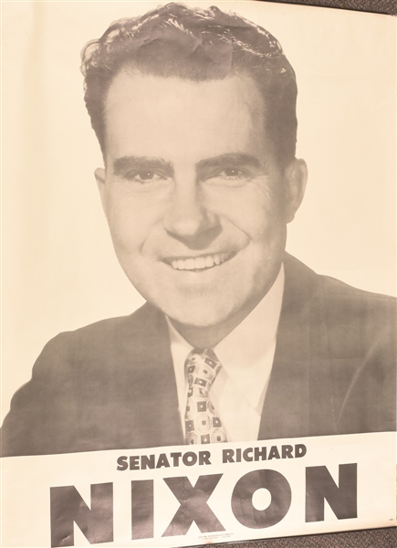 U.S. Senator Richard Nixon Giant Banner