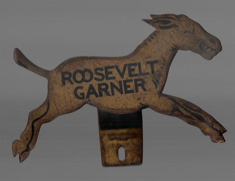 Roosevelt, Garner Running Donkey License