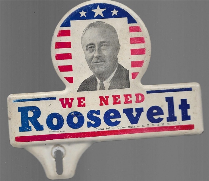 We Need Roosevelt License