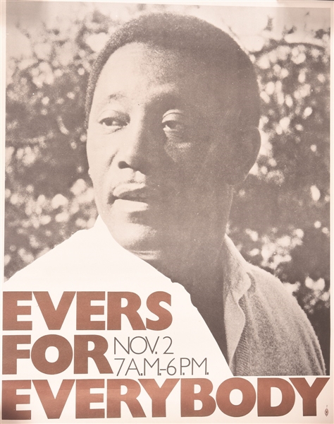 Charles Evers for Everybody Poster