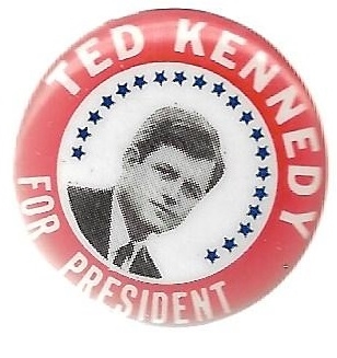 Ted Kennedy for President 1968 Celluloid 