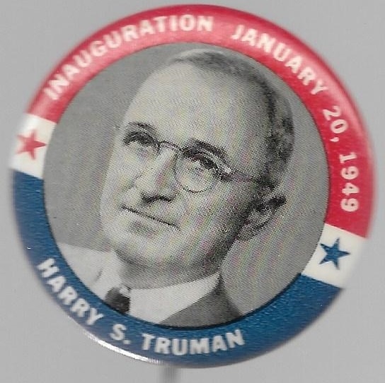 Truman Inaugural Pin 