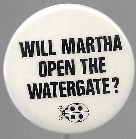 Will Martha Open the Watergate? 