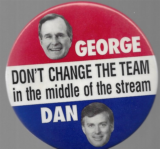 George, Dan Dont Change the Team
