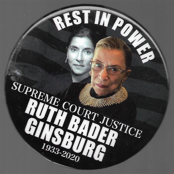 Ruth Bader Ginsburg Memorial Pin