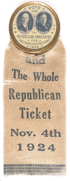 Coolidge, Dawes and the Whole Republican Ticket
