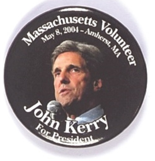 Amherst, Massachusetts State Convention Volunteer for Kerry