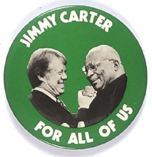 Carter, Martin Luther King Sr. For All of Us Pin