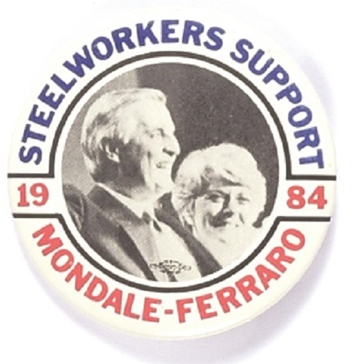 Steelworkers Support Mondale-Ferraro