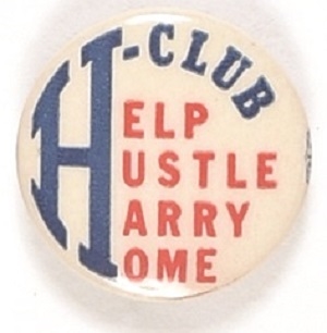 Help Hustle Harry Home 4-H Club