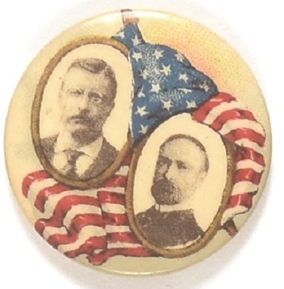 Roosevelt, Fairbanks Flag Jugate