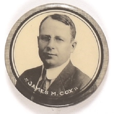 James M. Cox Picture Pin