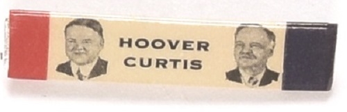 Hoover, Curtis Celluloid Bar Jugate