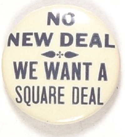Willkie We Want A Square Deal