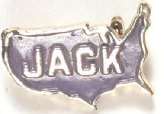John Kennedy "Jack" USA Enamel Pin
