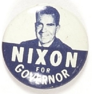 Nixon for Governor Litho