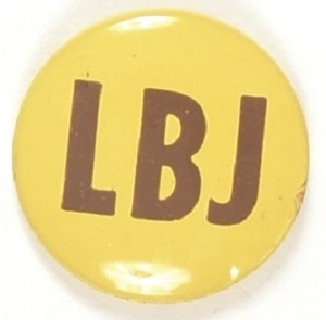 LBJ 1 Inch Brown, Yellow Litho