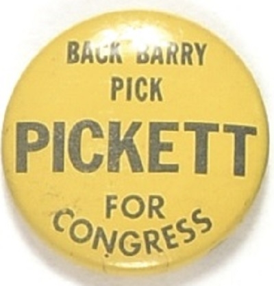 Goldwater Back Barry Pick Pickett