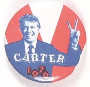 Carter V for Victory Celluloid
