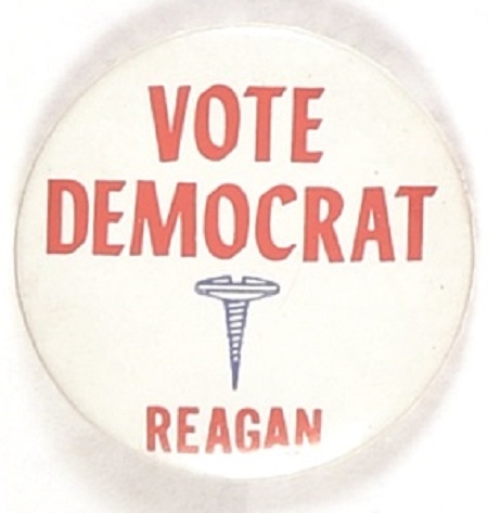 Vote Democrat Screw Reagan