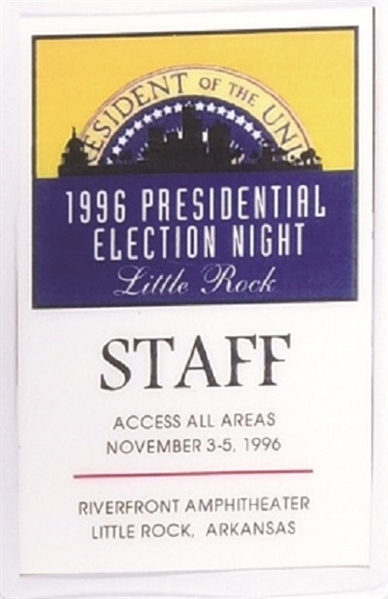 Clinton Little Rock Staff