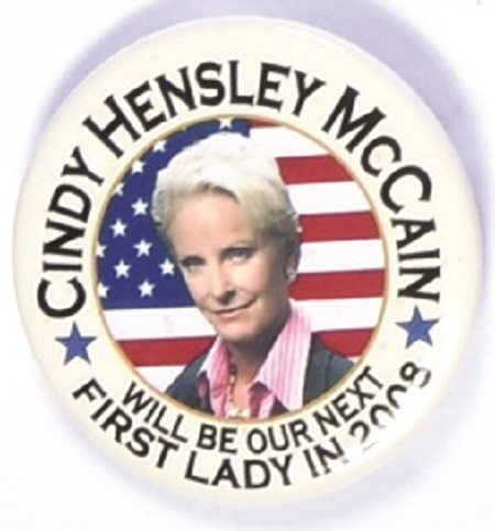 Cindy Hensley McCain Next First Lady