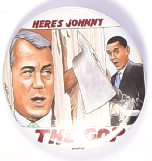 Obama, Heres Johnny Boehner by Brian Campbell