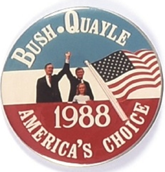 Bush, Quayle Americas Choice