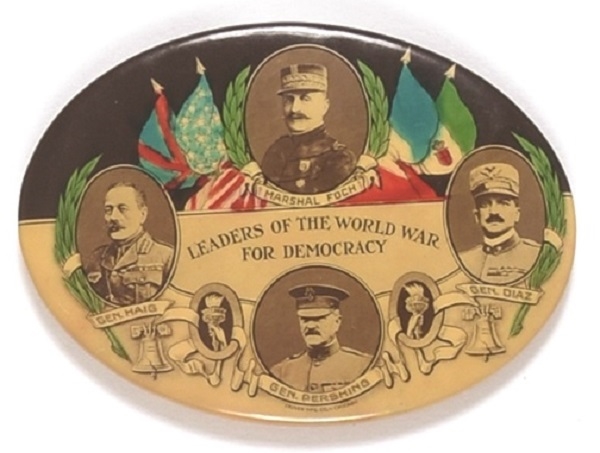 World War I Allied Heroes Color Mirror