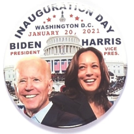 Biden, Harris 4 Inch Inaugural Jugate