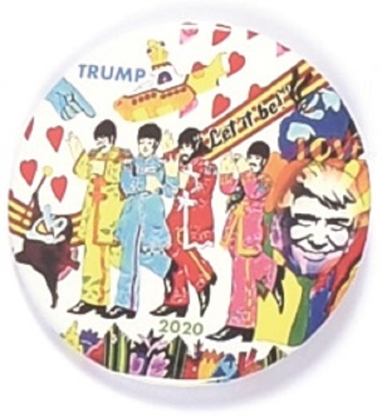 Trump Colorful Beatles Pin