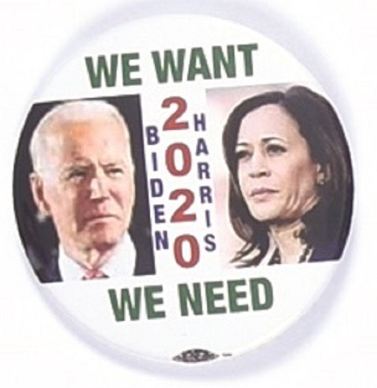 We Want, We Need Biden, Harris