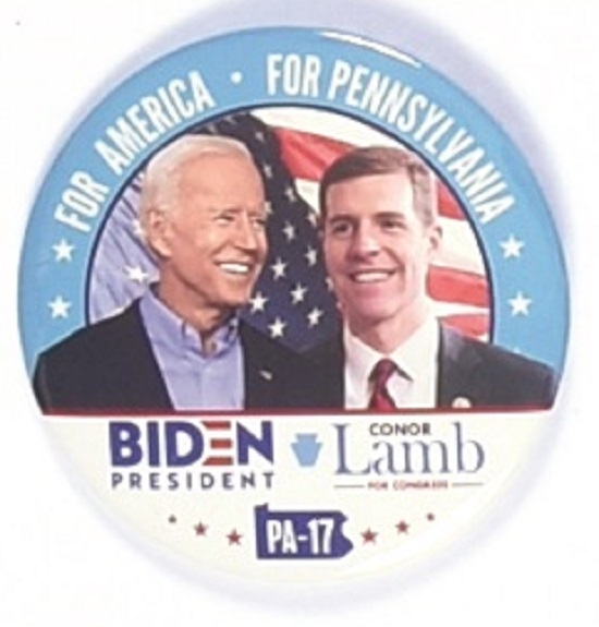 Biden, Lamb Pennsylvania Coattail