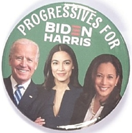 Progressives for Biden, Harris and Ocasio-Cortez