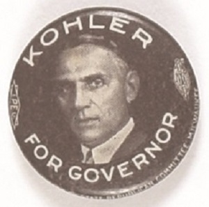 Kohler for Governor of Wisconsin