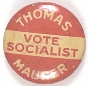 Thomas, Maurer Vote Socialist 