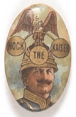 Hock the Kaiser World War I Pin