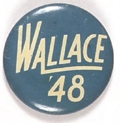 Wallace 48 Litho Campaign Pin