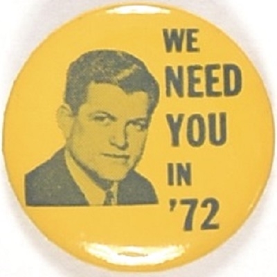Kennedy We Need You in 72 Yellow Version