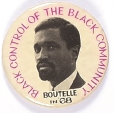 Paul Boutelle for VP 1968 SWP Pin