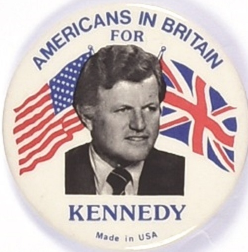 Americans in Britain for Kennedy