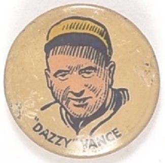 Dazzy Vance Baseball Pin