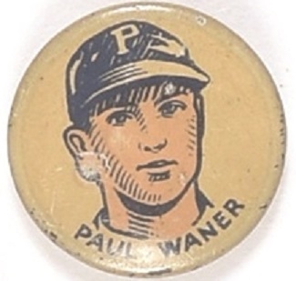 Paul Waner Baseball Pin