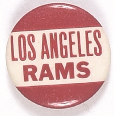 Los Angeles Rams Vintage Football Pin