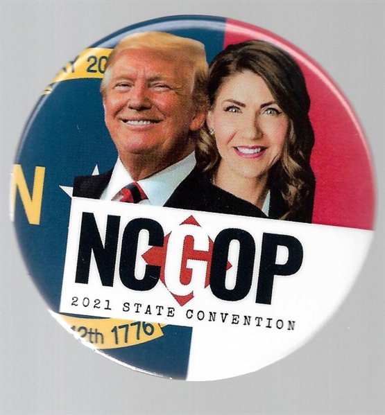 Trump, Noem North Carolina GOP Convention Pin