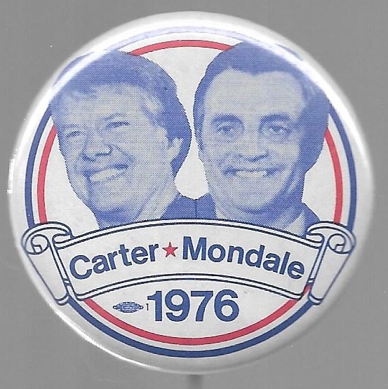 Carter-Mondale Red, White and Blue